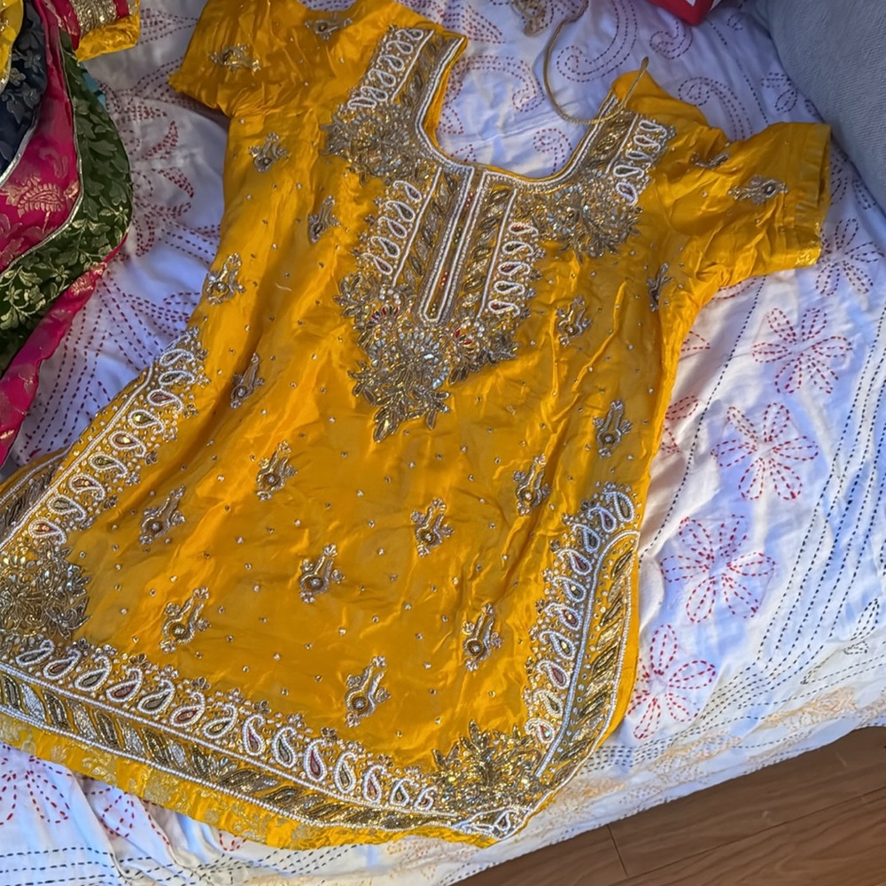 NEW gharara pants and top and dupatta
